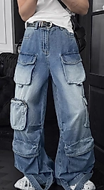 Croc Denim Kot Pantolon