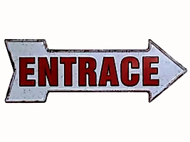 Entrance Dekoratif Metal Ok