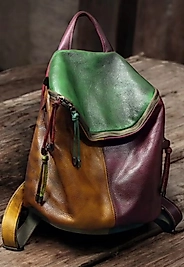 Buga Bag Deri Sırt Çantası